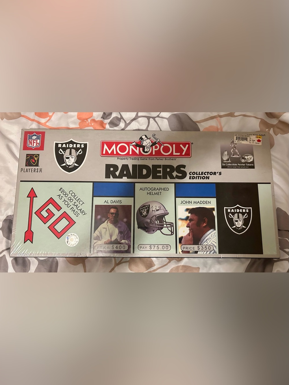 Raiders Collector Edition Board Game - Silver